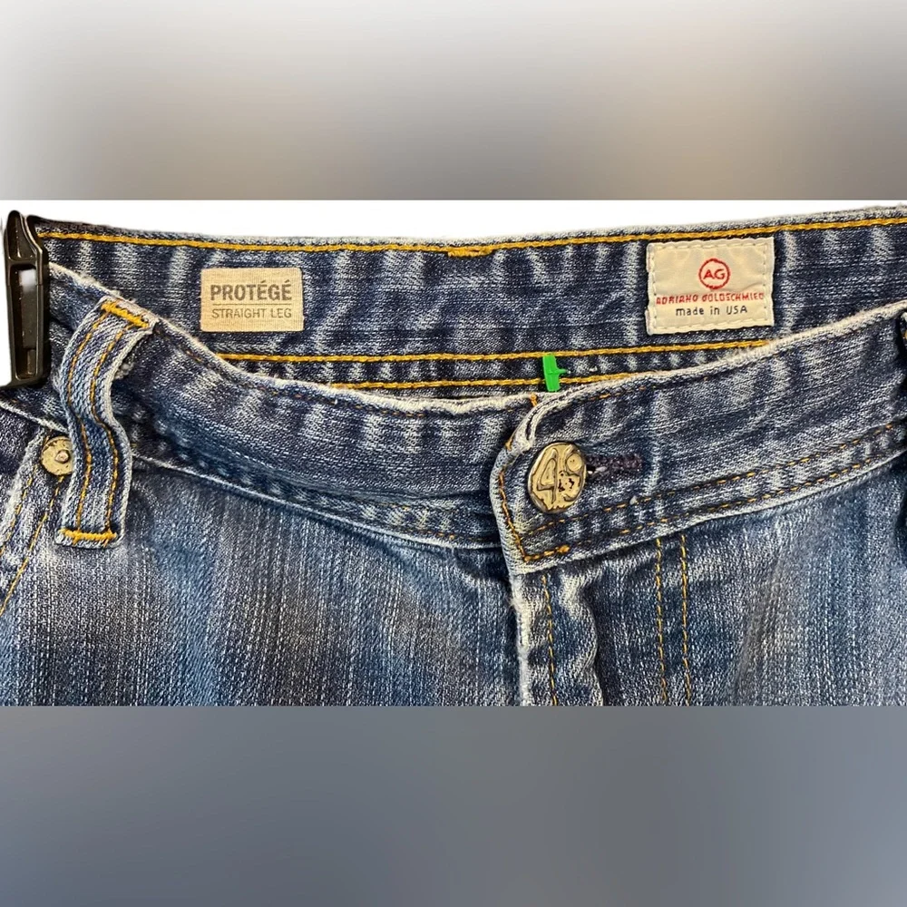 AG Adriano Goldschmied The Protege Men's Straight Leg Jeans Size 38/28”‎ Inseam